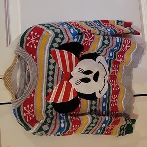 Two disney Christmas kids sweaters